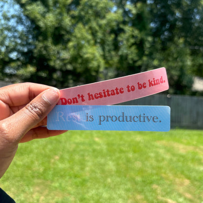 Rest is Productive Sticker